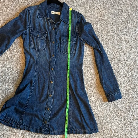 Abercrombie & Fitch Denim Shirt Dress - Picture 8 of 13